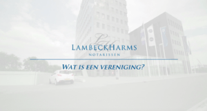 Vereniging oprichten