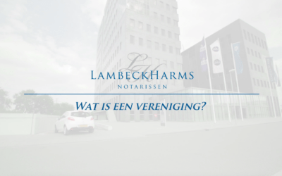 Film: Vereniging oprichten