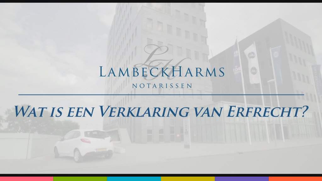 verklaring van erfrecht